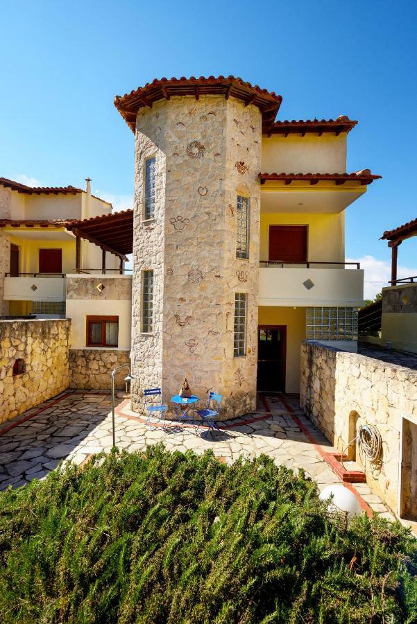 Sani Beach Villa Exterior foto